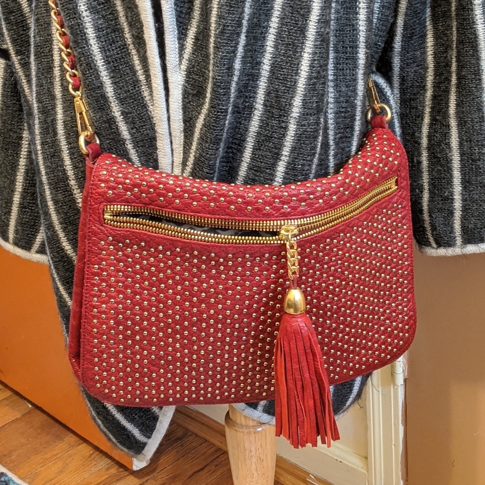 Rebecca Minkoff studded purse.